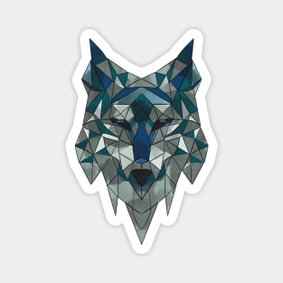 Polygonal Wolf Magnet