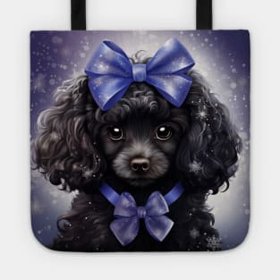 Bowy Poodle Tote