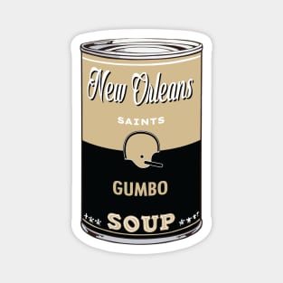 New Orleans Saints Soup Can Magnet