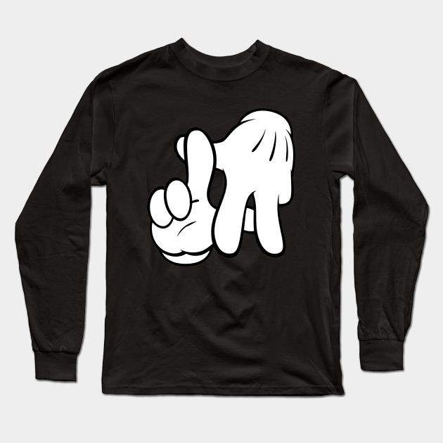 L A Hands Gangsta Rap Long Sleeve T Shirt Teepublic