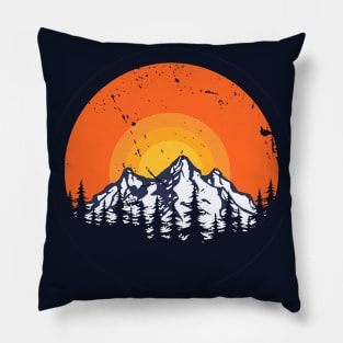 Dusty Mountain Pillow