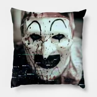 Scary Spooky Art The Clown Pillow