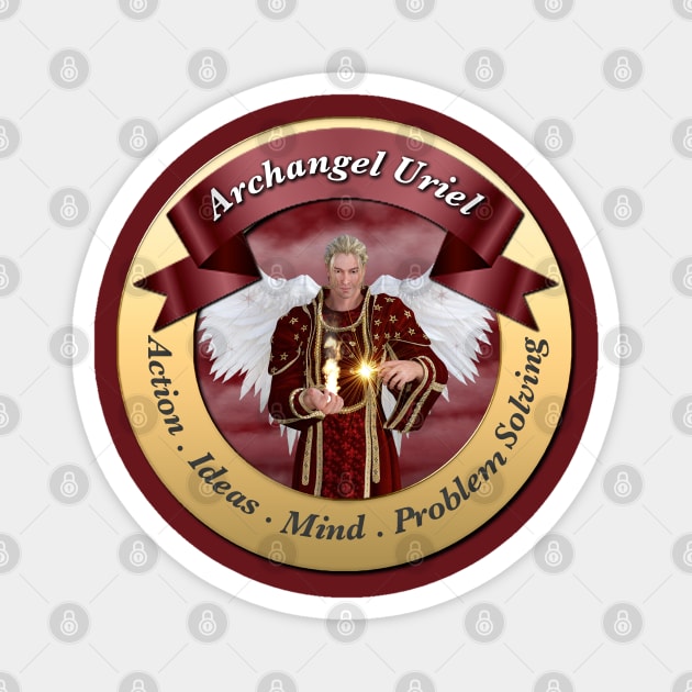 Archangel Uriel Magnet by More Than Charms