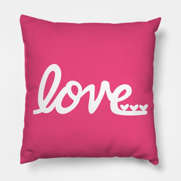 Heart of Love Pillow by GoodVibeTees