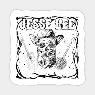 Jesse Lee Death and Starlight- Black Edition Magnet