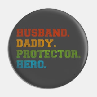 Husband daddy hero Pin