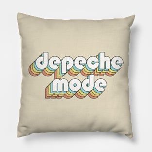 Retro Depeche Mode Pillow