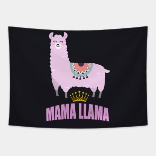 Best Mama Llama funny Mothers Gift Tapestry