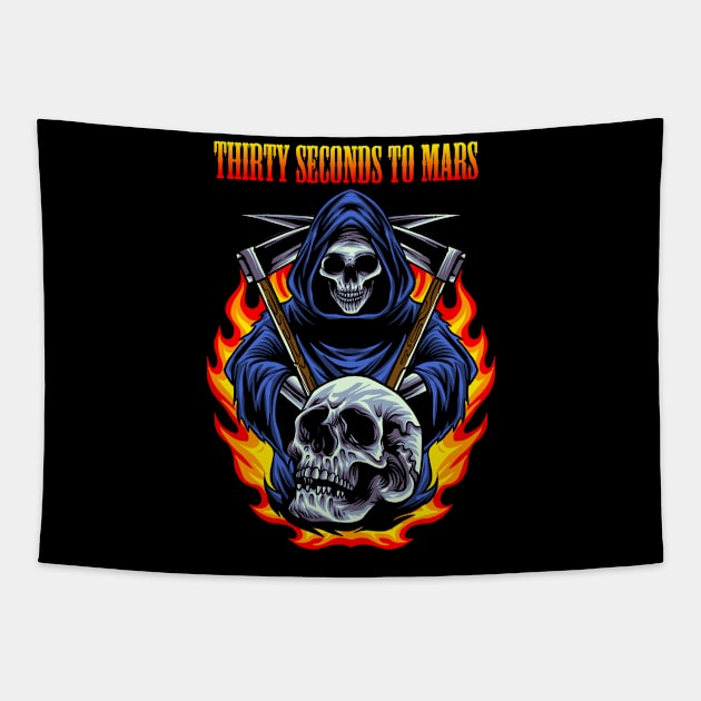 THIRTY AND MARS BAND Tapestry by rackoto