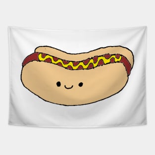 Cute Hot Dog Tapestry