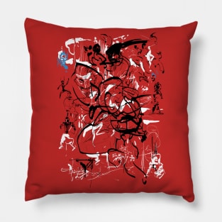 Shaolin art of kung fu Pillow