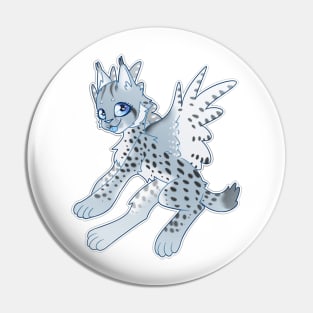 Winged Lynx Pin