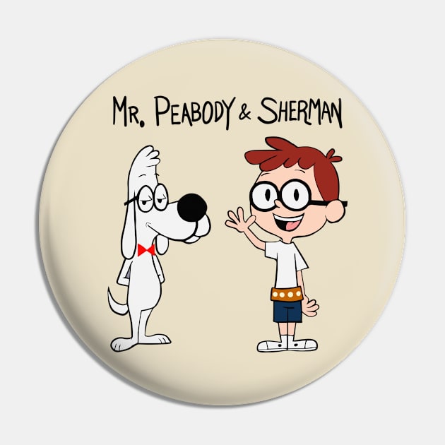 Mr Peabody and Sherman Pin by kareemik