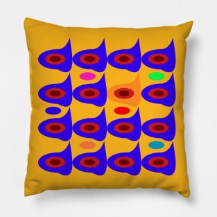 Many Fish in the Sea- Retro Chic Design Pillow