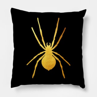 Golden Spider 2 Pillow