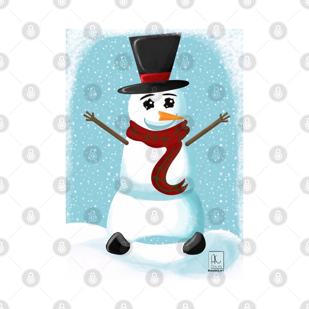 Snowman by AC Salva