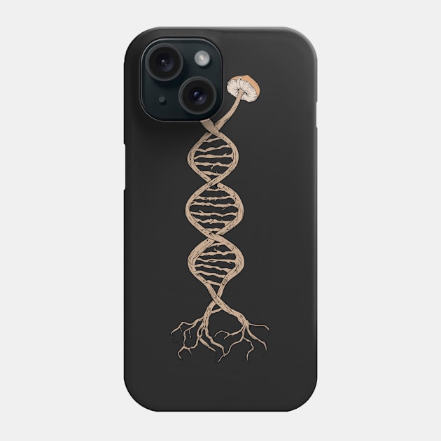 Mushroom picking mushrooms lies in my DNA Phone Case by ro83land