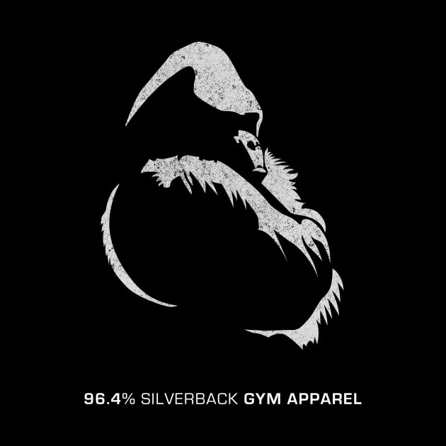 96.4% Silverback Gym Apparel, body building, strongman by BOEC Gear