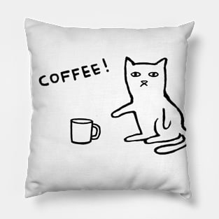 More Coffee Pillow