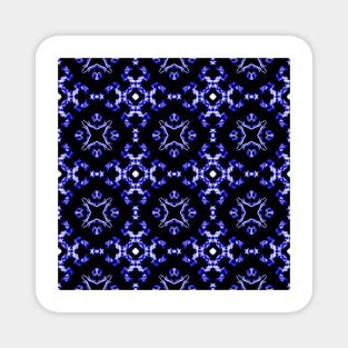 Blue Bandana Pattern Magnet