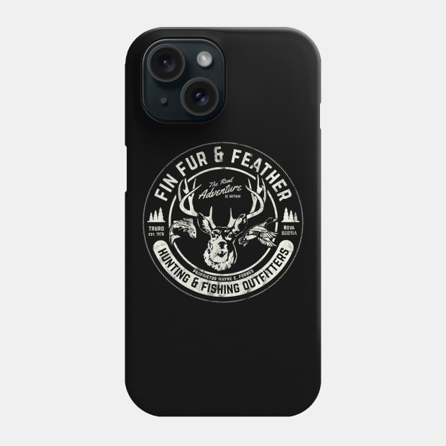 Fin Fur & Feather Phone Case by MorlockTees