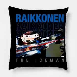 Kimi Raikkonen The Iceman Pillow