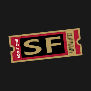 SF Football Ticket T-Shirt