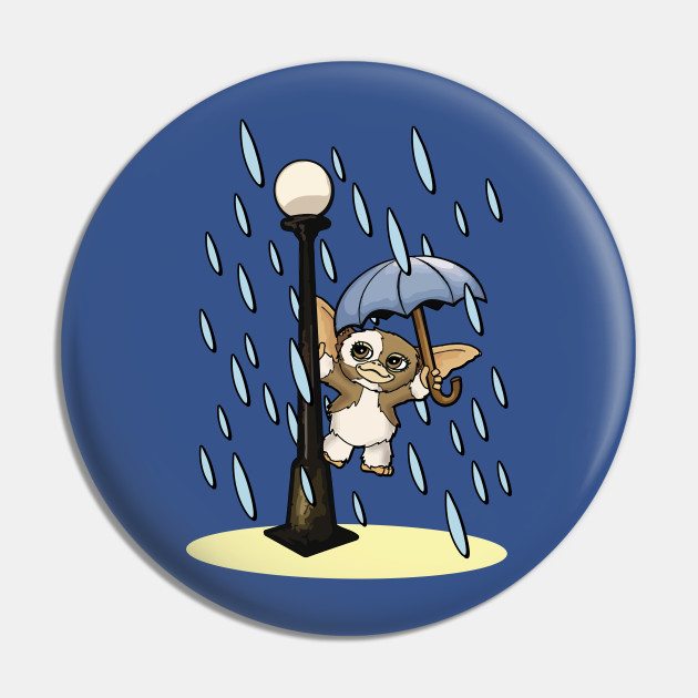 Singing In The Rain Gremlins Pin Teepublic Fr