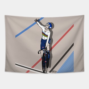 M. Fidanza Track World Champion (Roubaix2021) Tapestry