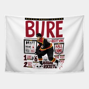 Pavel Bure Vancouver Stats Tapestry