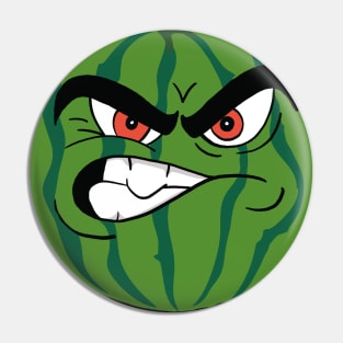 Angry Watermelon Pin