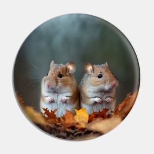 a Couple of cute mouses 2 Pin