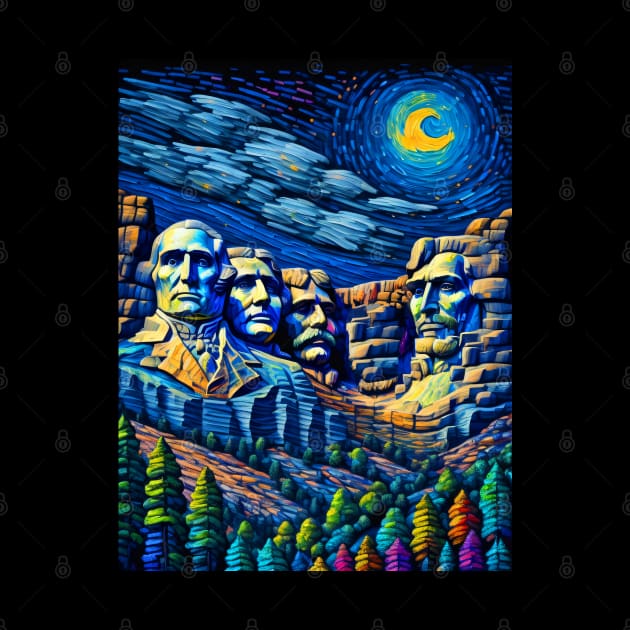 Mount Rushmore by FUN GOGH