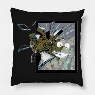 Breaking Through The Glass - Springtrap Pillow