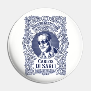 Carlos Di Sarli (in blue) Pin