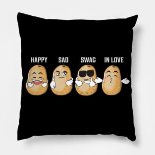 Funny Potatoes Pillow