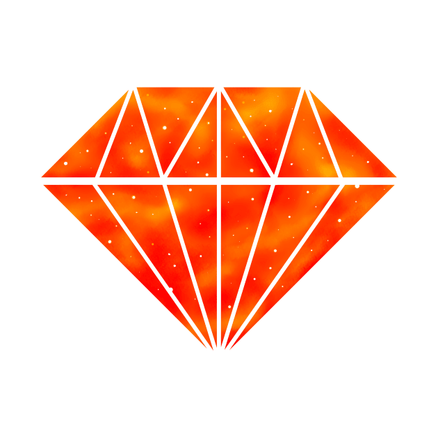 Fiery Diamond by TotalGeekage