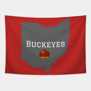 Buckeyes Columbus Ohio Nut Tapestry