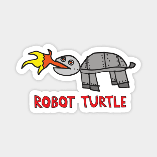 Robot Turtle Magnet