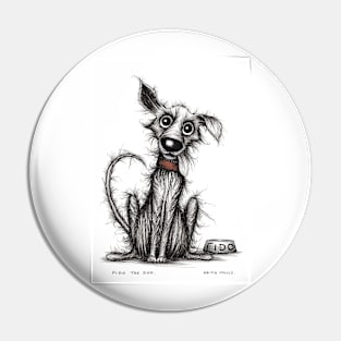 Fido the dog Pin