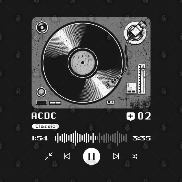 ACDC ~ Vintage Turntable Music by SecondLife.Art