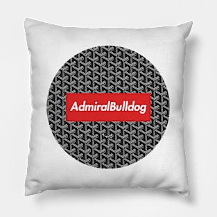 Admiral Bulldog Pillow