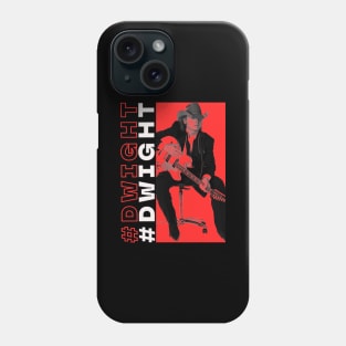 DWIGHT RED STYLE NEGATIVE SPACE Phone Case