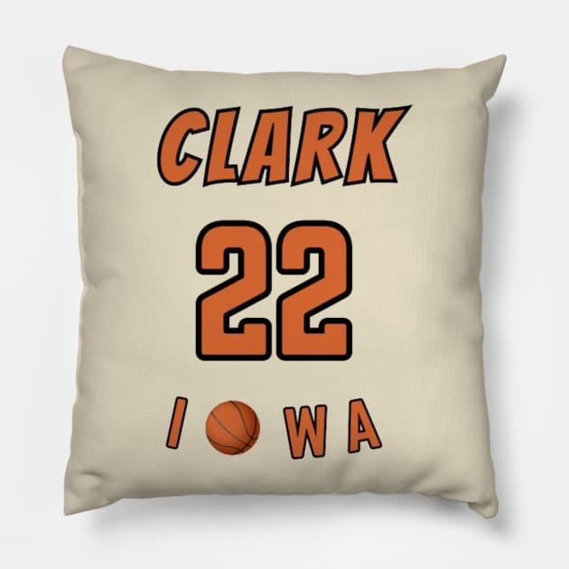 Clark Caitlin 22 Pillow by Alexander S.