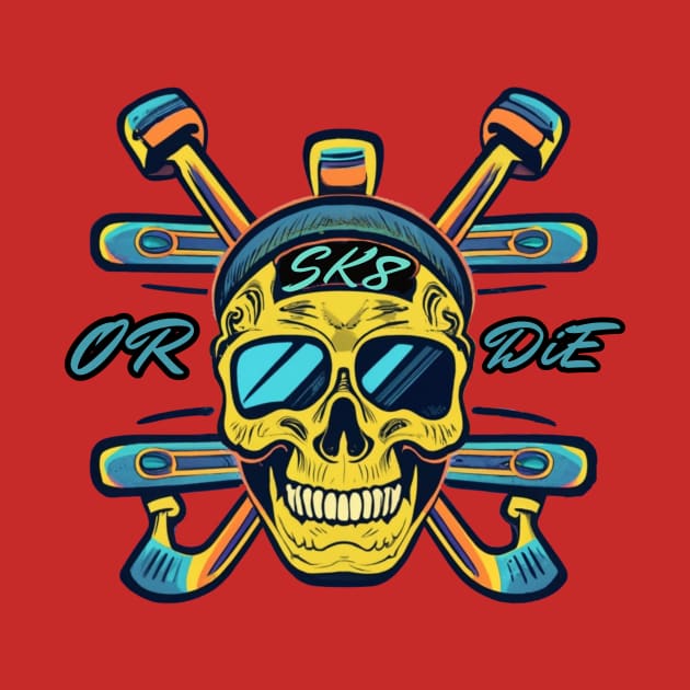 90's Skate or Die design by The Dream Team