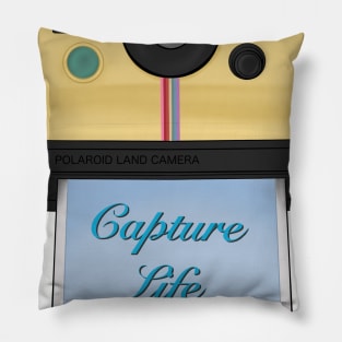 Capture life Polaroid Pillow