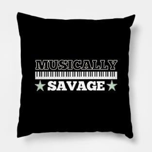 Musically Savage Pillow