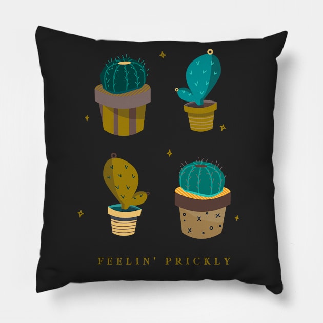 Feelin' Prickly Pillow by Off The Hook Studio