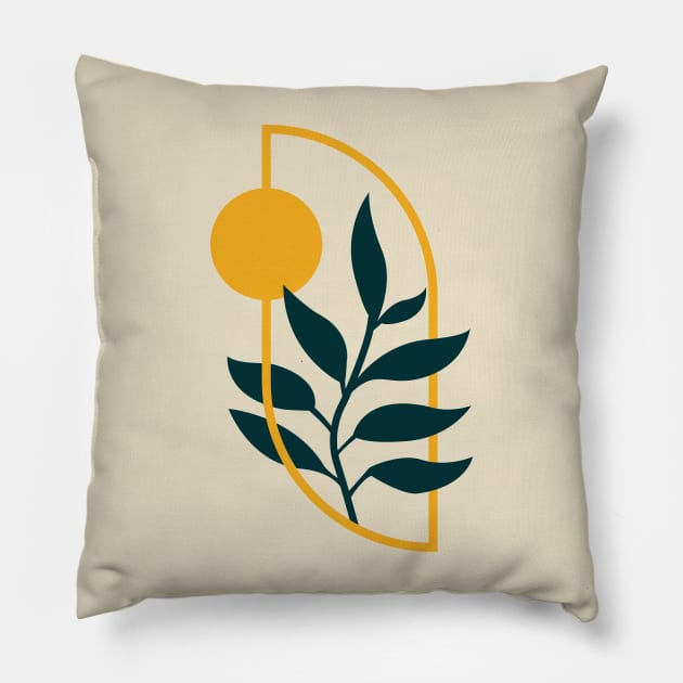 vintage flowers Pillow by Edimas Creative