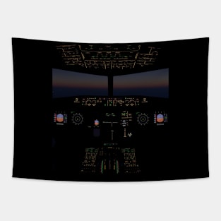 Cockpit View Tapestry